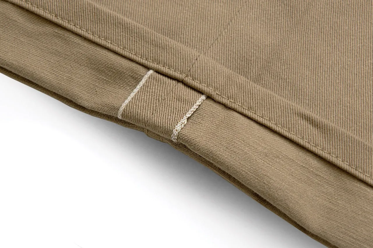 【3sixteen】CH⁠-⁠11x Khaki Selvedge Chino 中直筒日本老織機布邊赤耳卡其褲