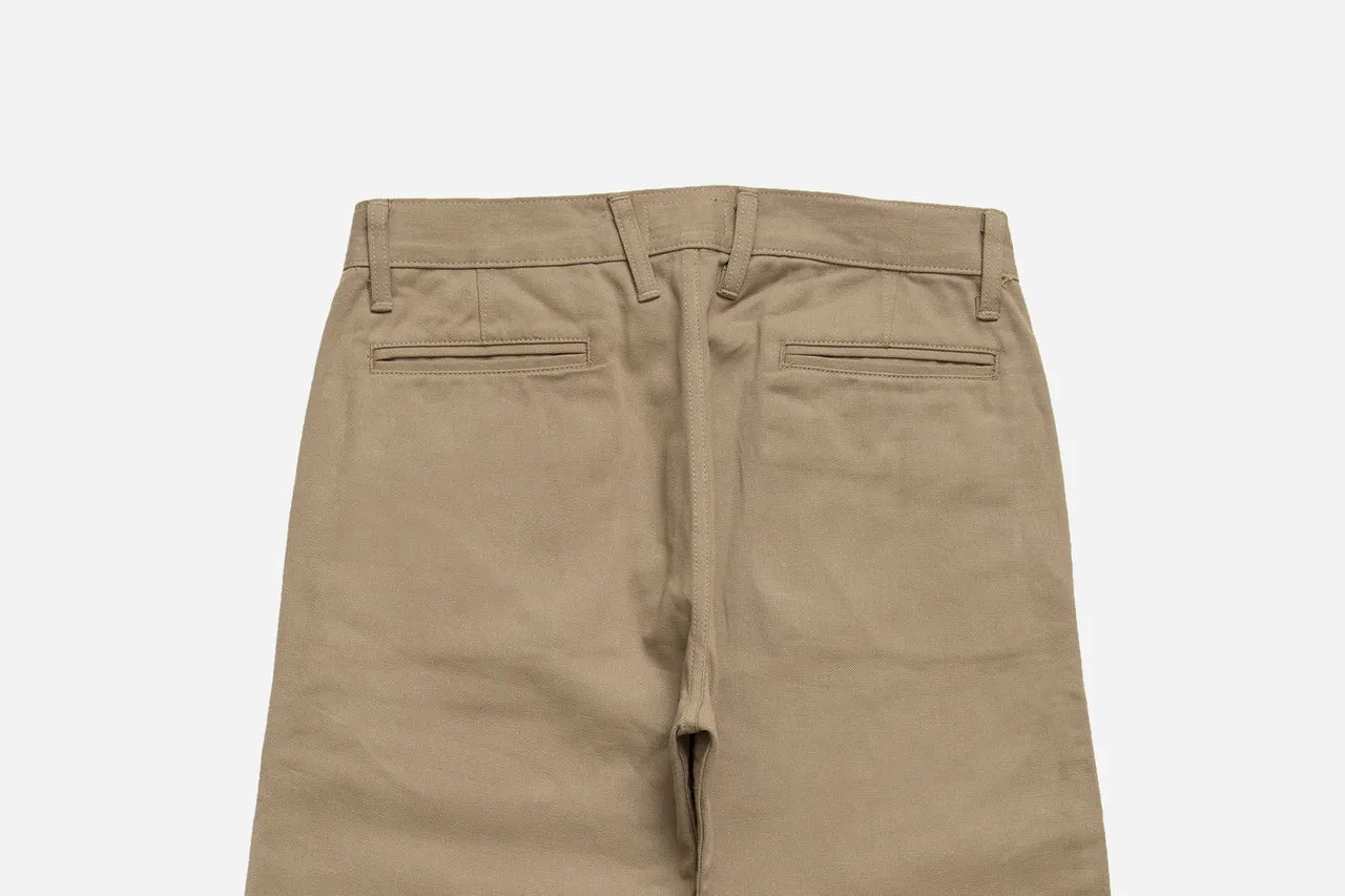 【3sixteen】CH⁠-⁠11x Khaki Selvedge Chino 中直筒日本老織機布邊赤耳卡其褲