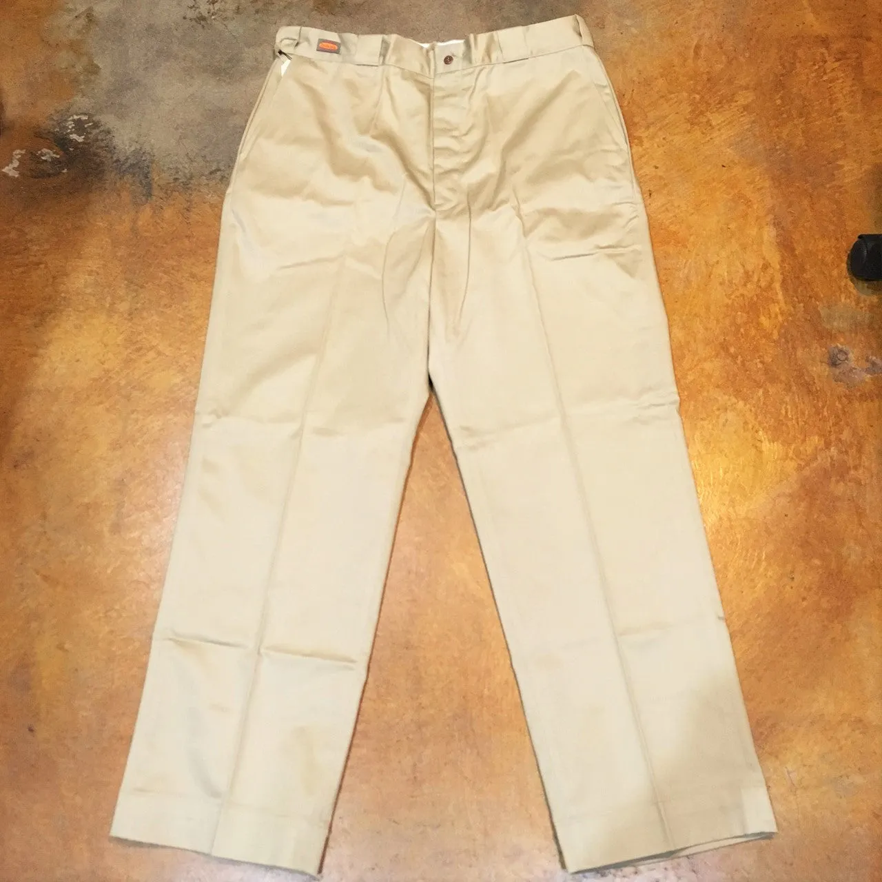 784RK Dickies 1922 Hemmed Chino Pants Khaki