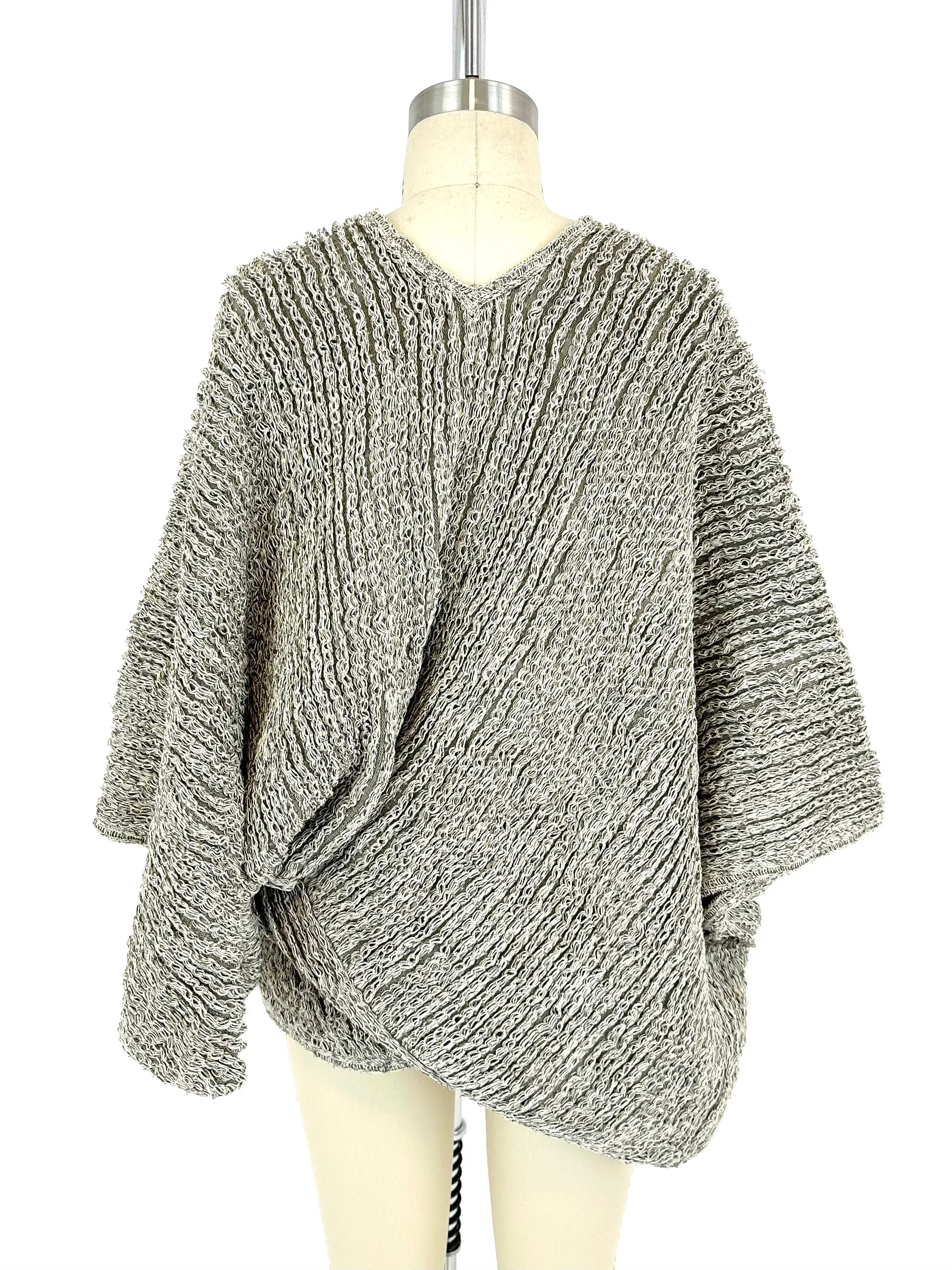 80s Issey Miyake Deformed Knit Sweater