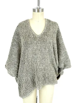 80s Issey Miyake Deformed Knit Sweater