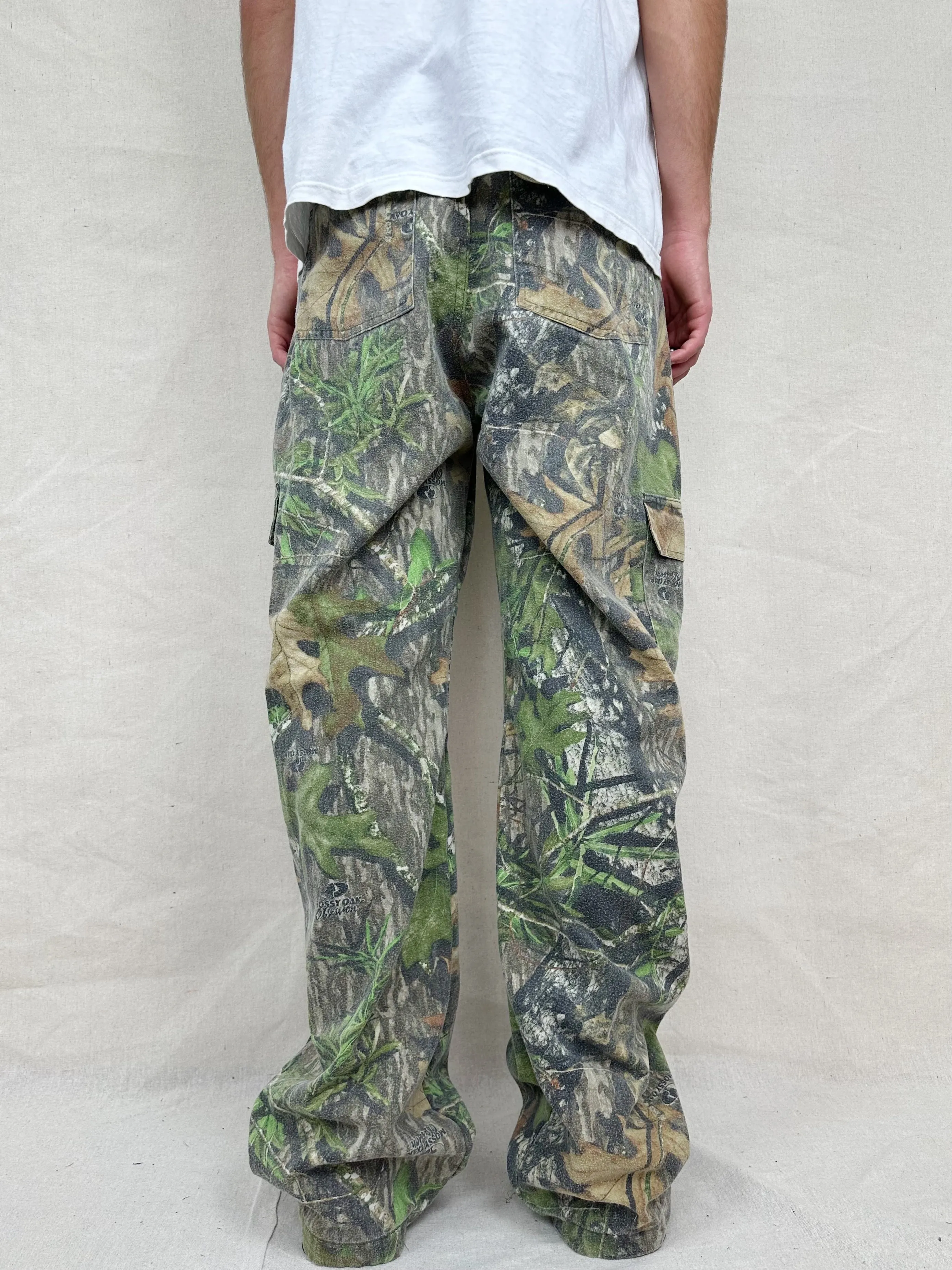 90's Realtree Camo Vintage Cargo Pants Size 32x34