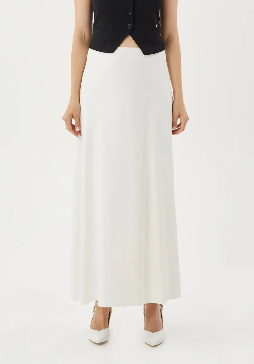 A-Line Style Comfy Maxi Dress Skirt - G-Line