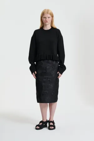 ALLEGRA | SKIRT KUMO FIL-COUP… BLACK
