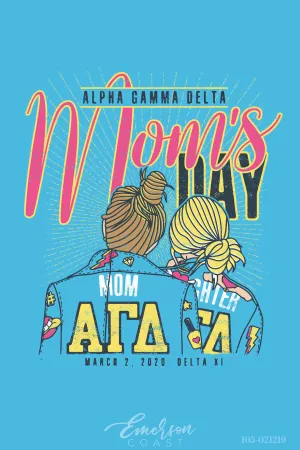 Alpha Gamma Delta Mom's Day T-Shirt
