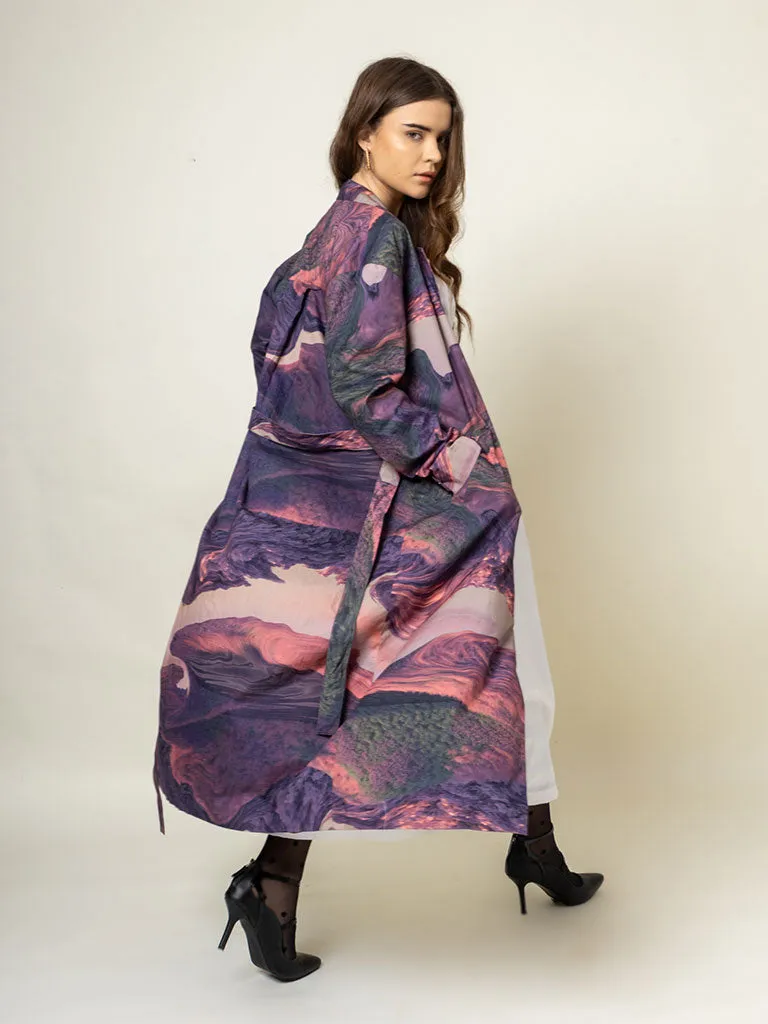 Amelia Printed Trench