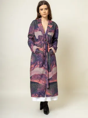 Amelia Printed Trench