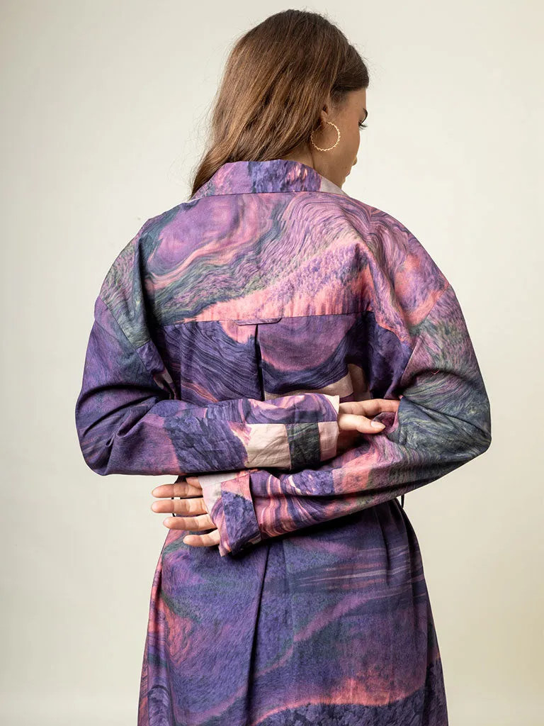 Amelia Printed Trench
