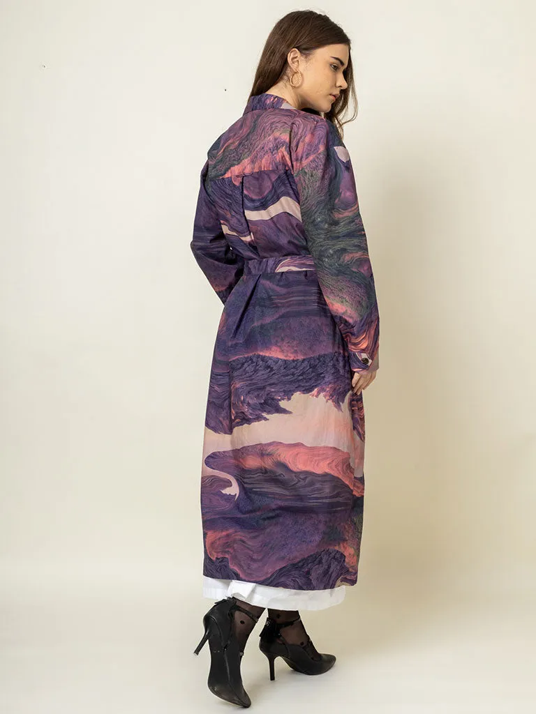 Amelia Printed Trench