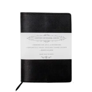 Apica Leather Notebook Jacket – A6, Black