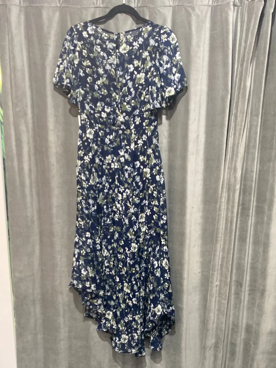 ASTR The Label Short Sleeve Floral Maxi Dress
