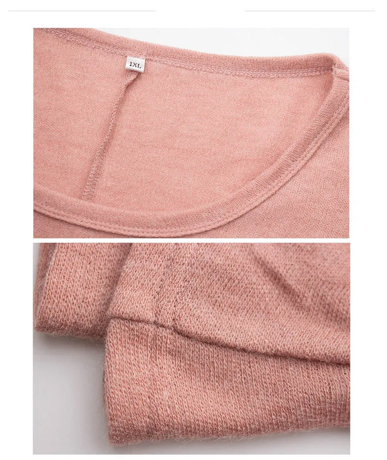 Autumn and Winter Long Sleeve Woolen Dress