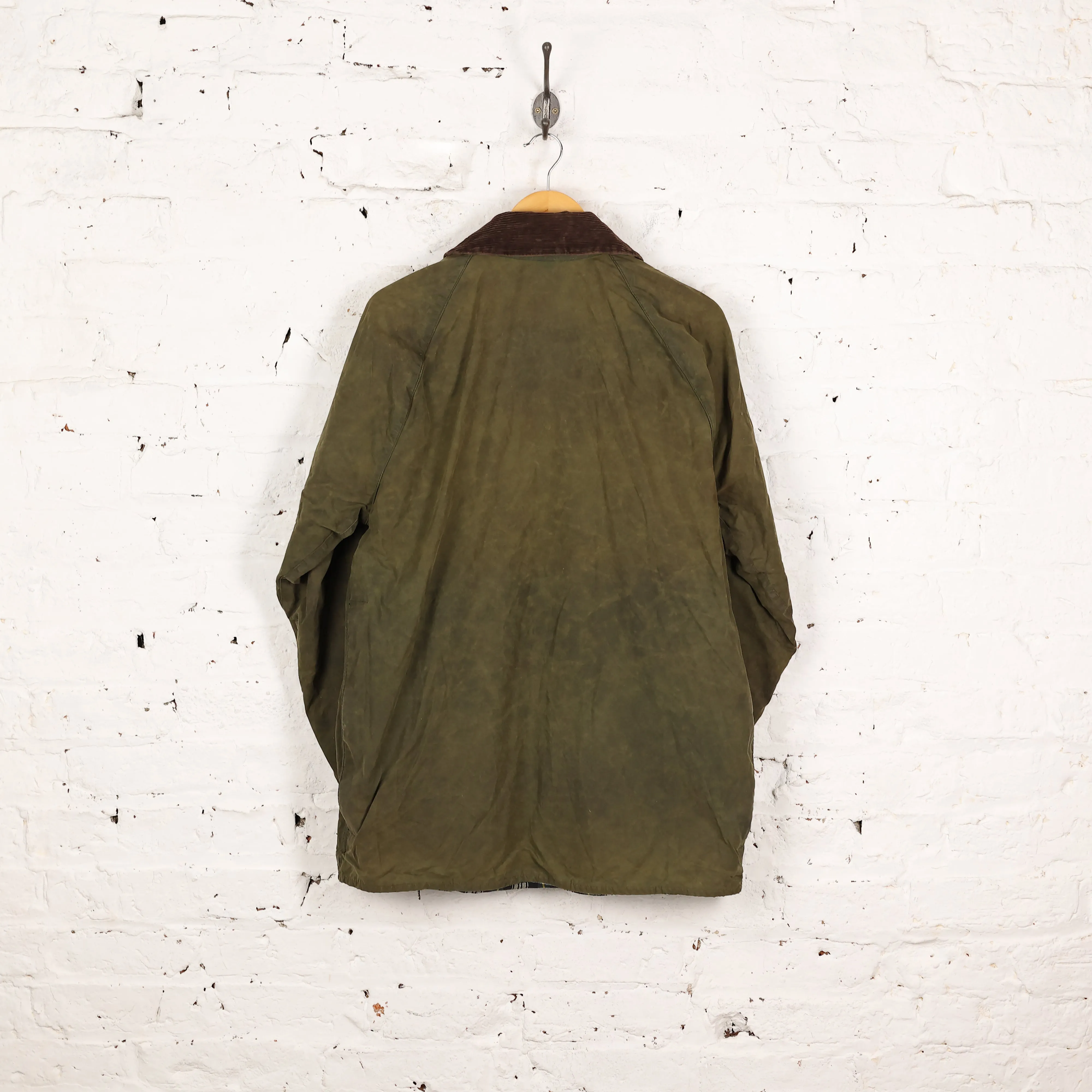 Barbour Beaufort Wax Jacket - Green - M