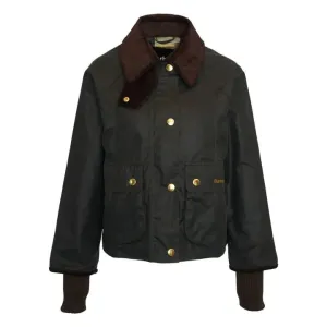 Barbour Cropped Beadnell Wax Jacket