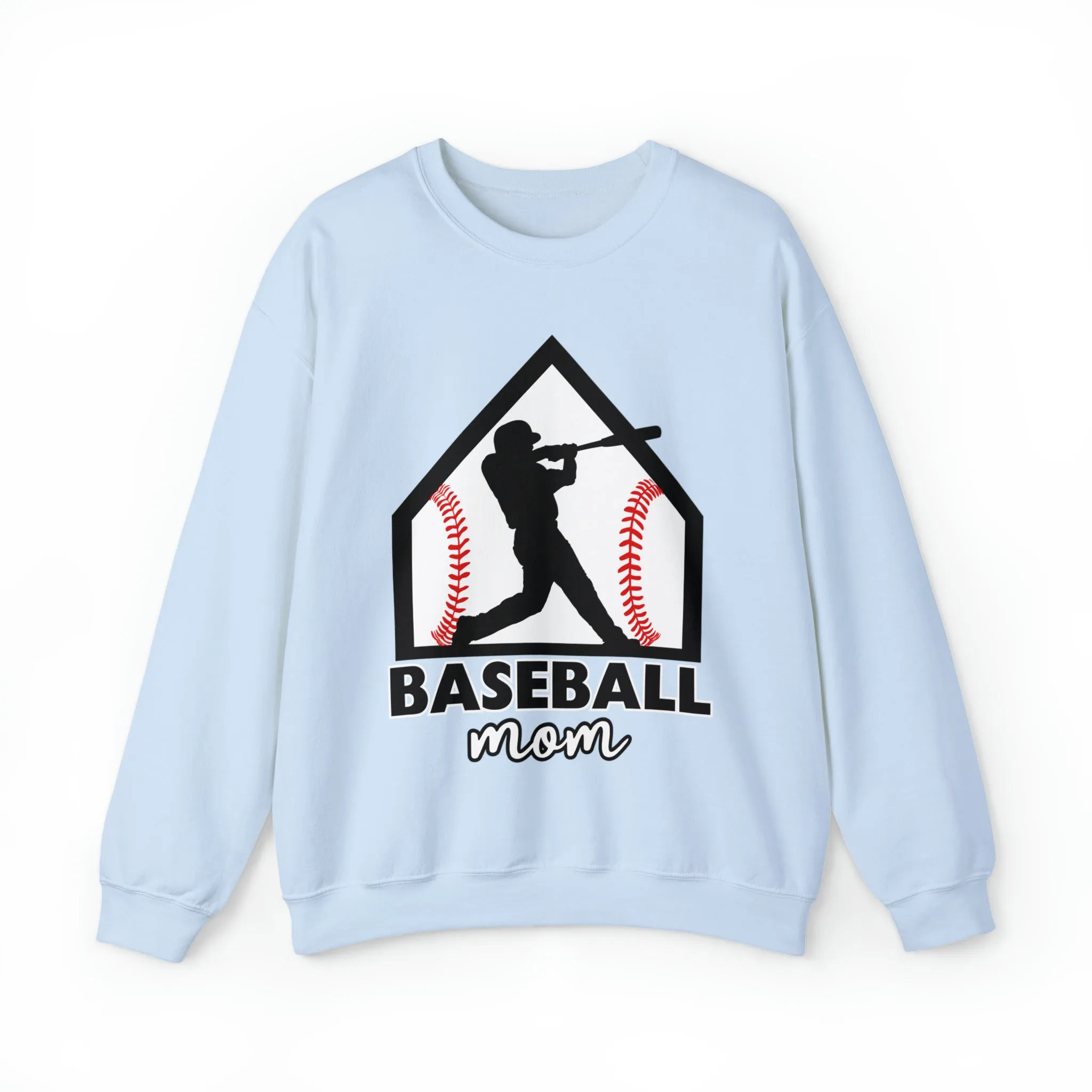Baseball Mom Crewneck Sweatshirt