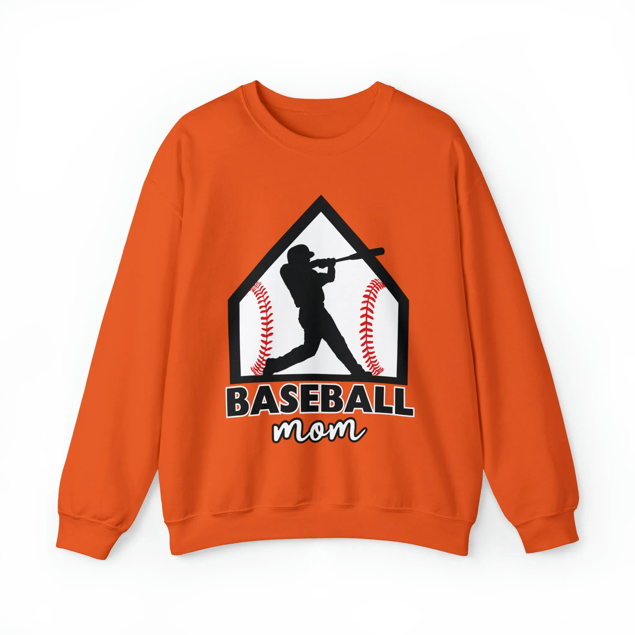 Baseball Mom Crewneck Sweatshirt