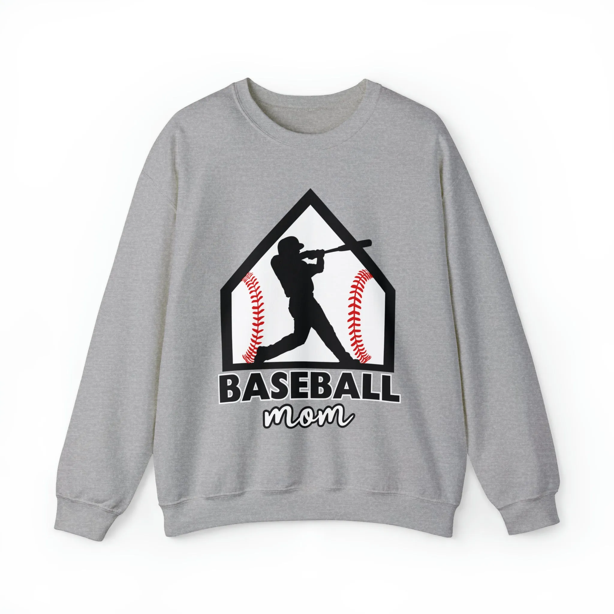 Baseball Mom Crewneck Sweatshirt