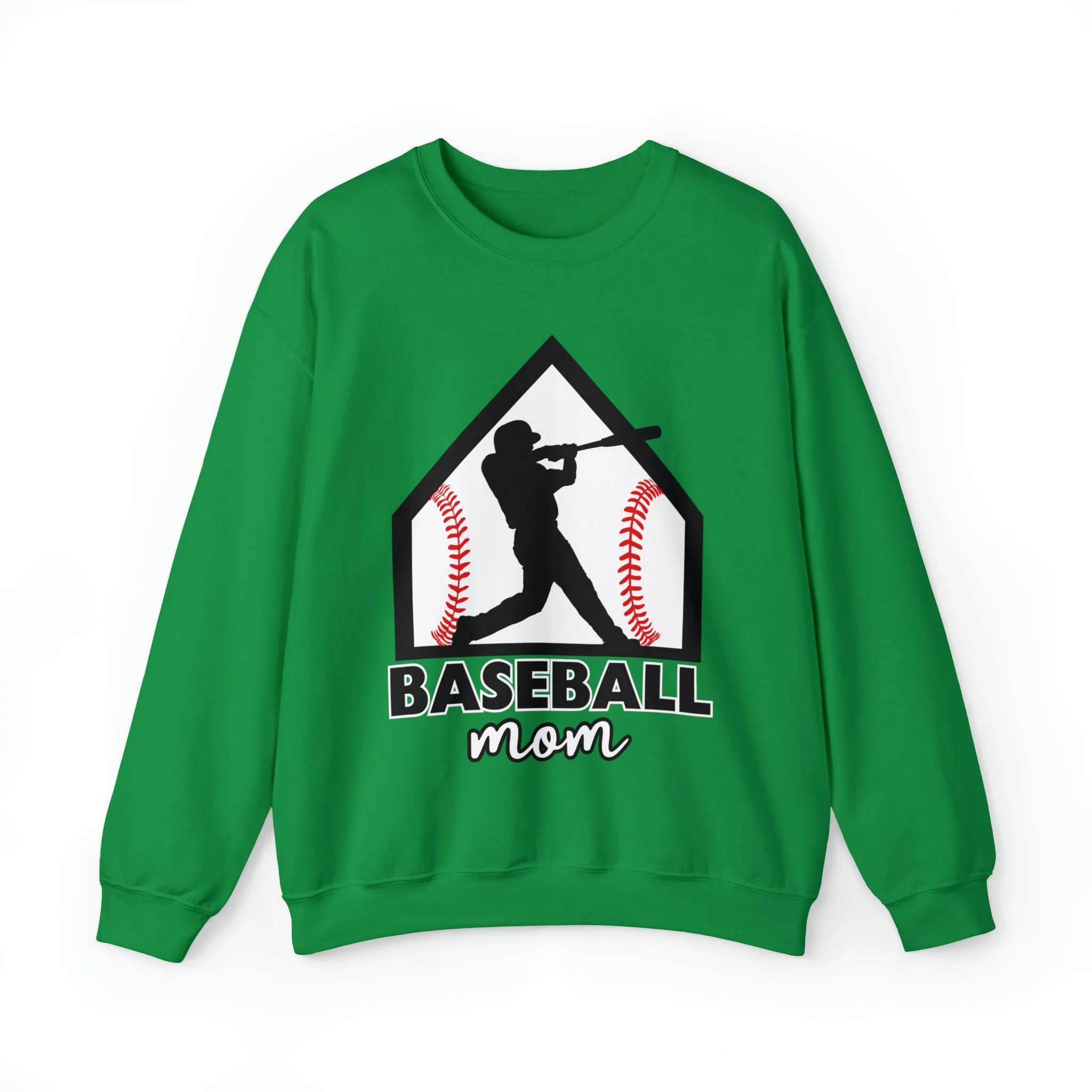 Baseball Mom Crewneck Sweatshirt