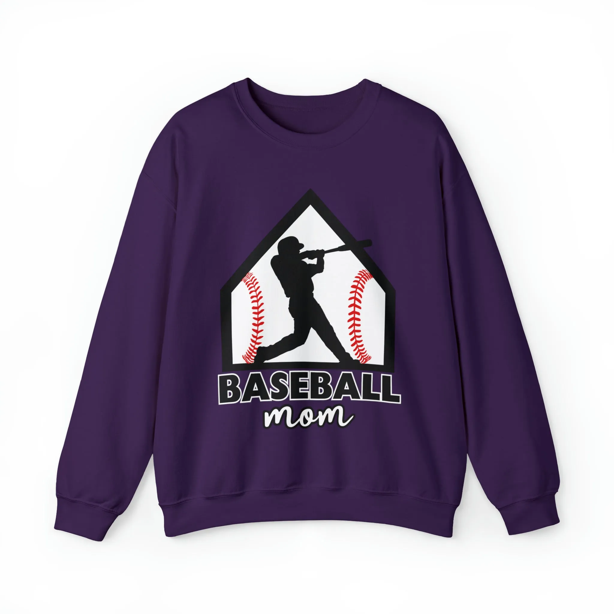 Baseball Mom Crewneck Sweatshirt