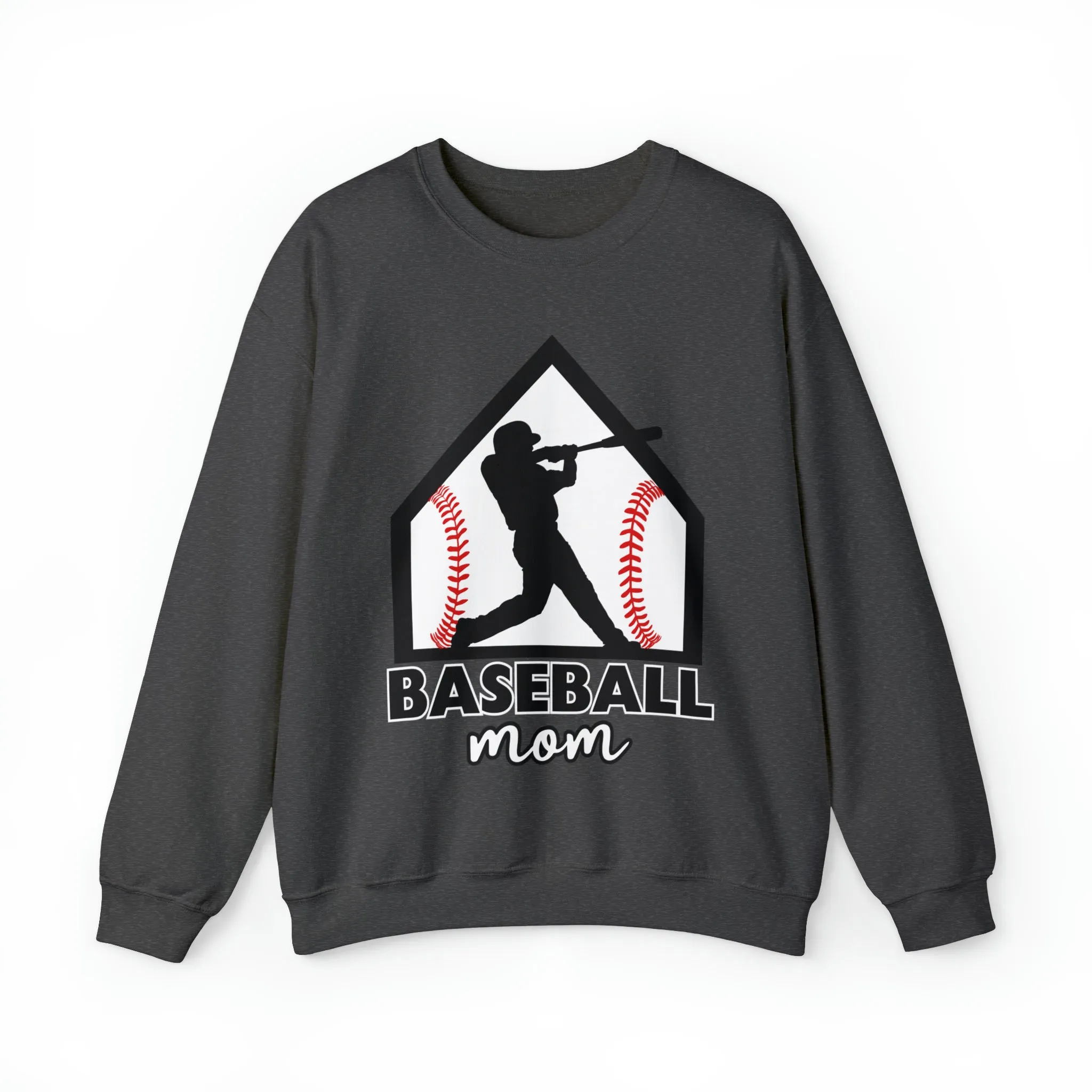 Baseball Mom Crewneck Sweatshirt