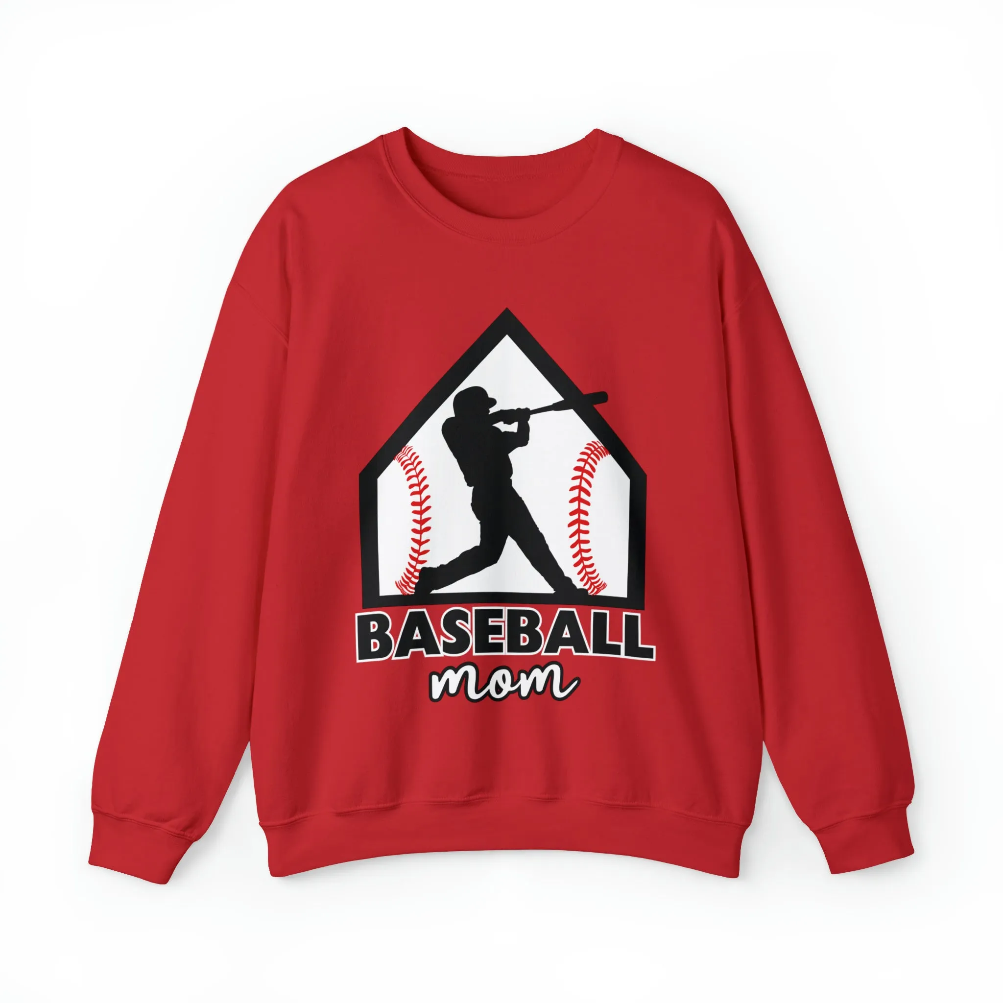 Baseball Mom Crewneck Sweatshirt
