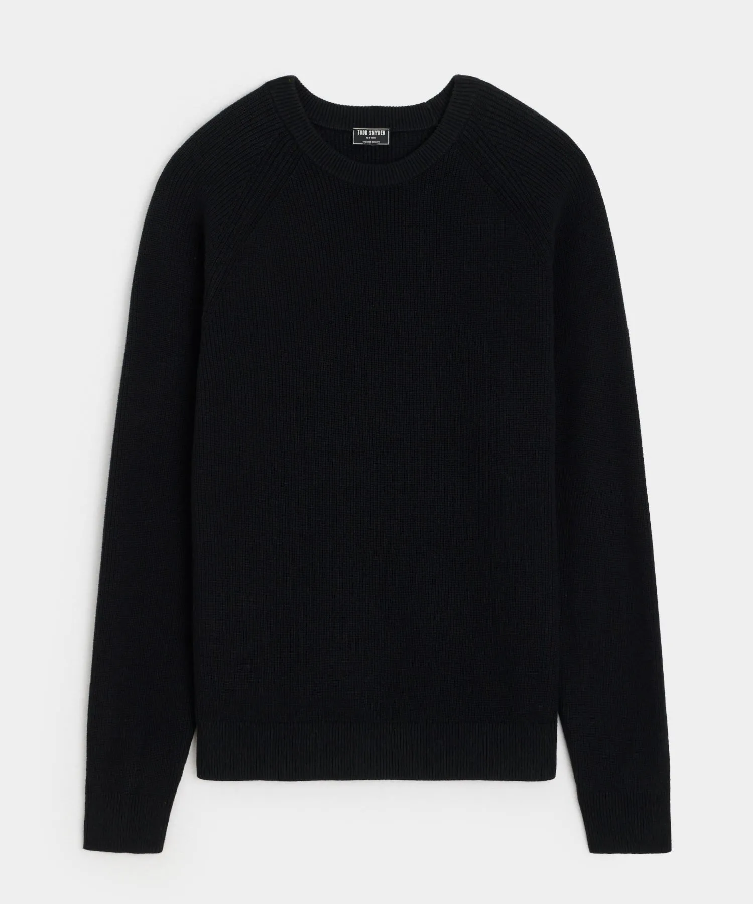 Beechwood Ribbed Crewneck