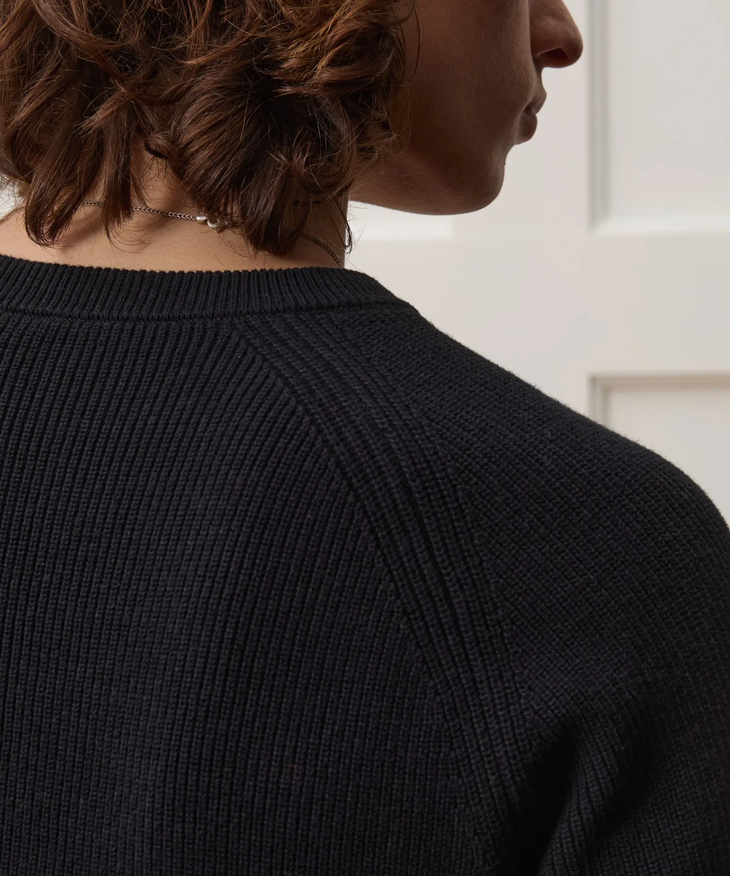 Beechwood Ribbed Crewneck