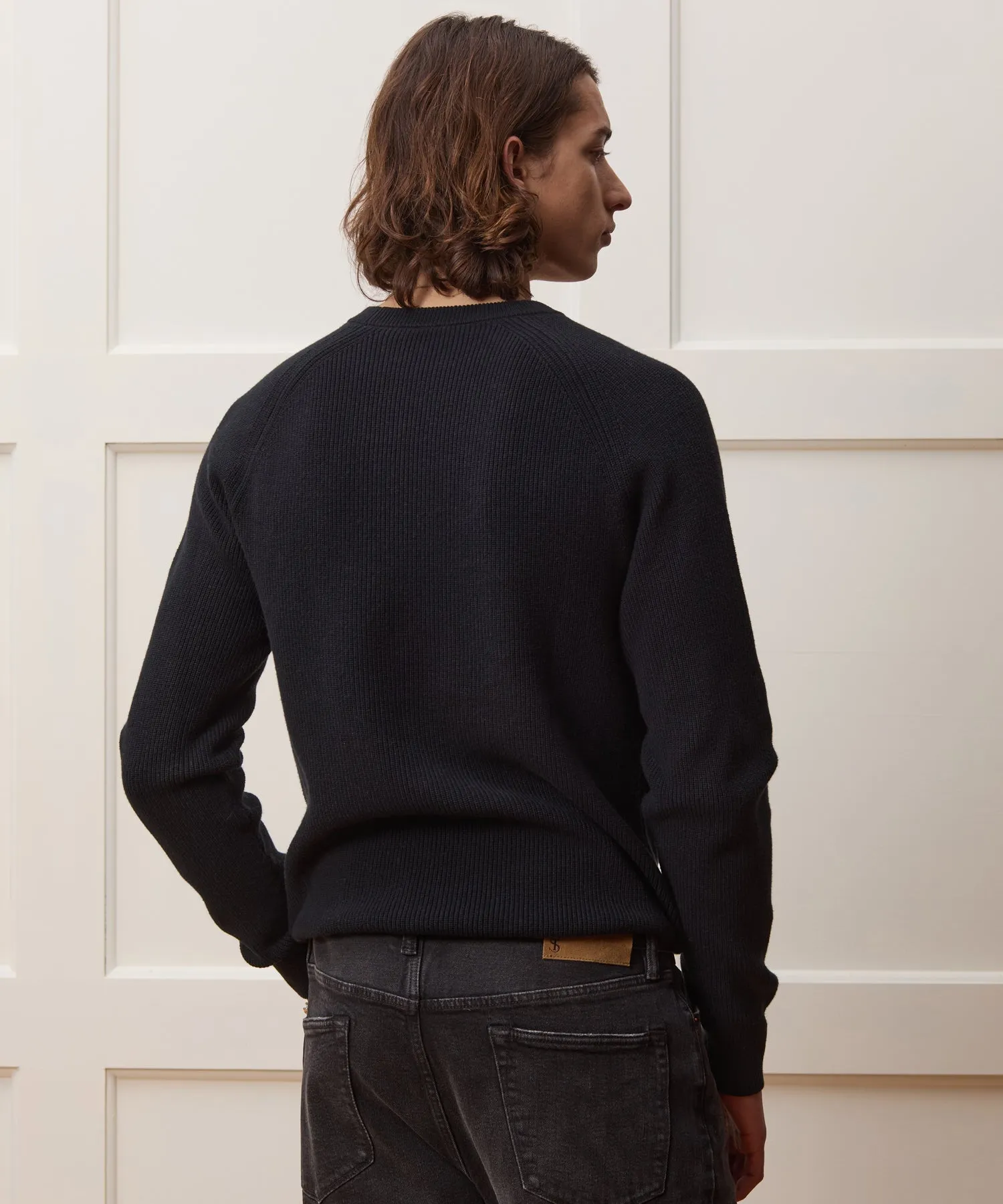 Beechwood Ribbed Crewneck