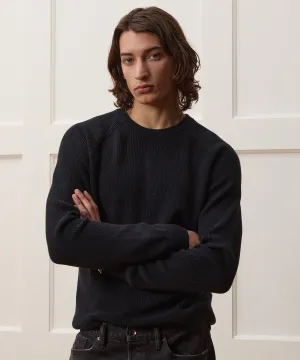 Beechwood Ribbed Crewneck