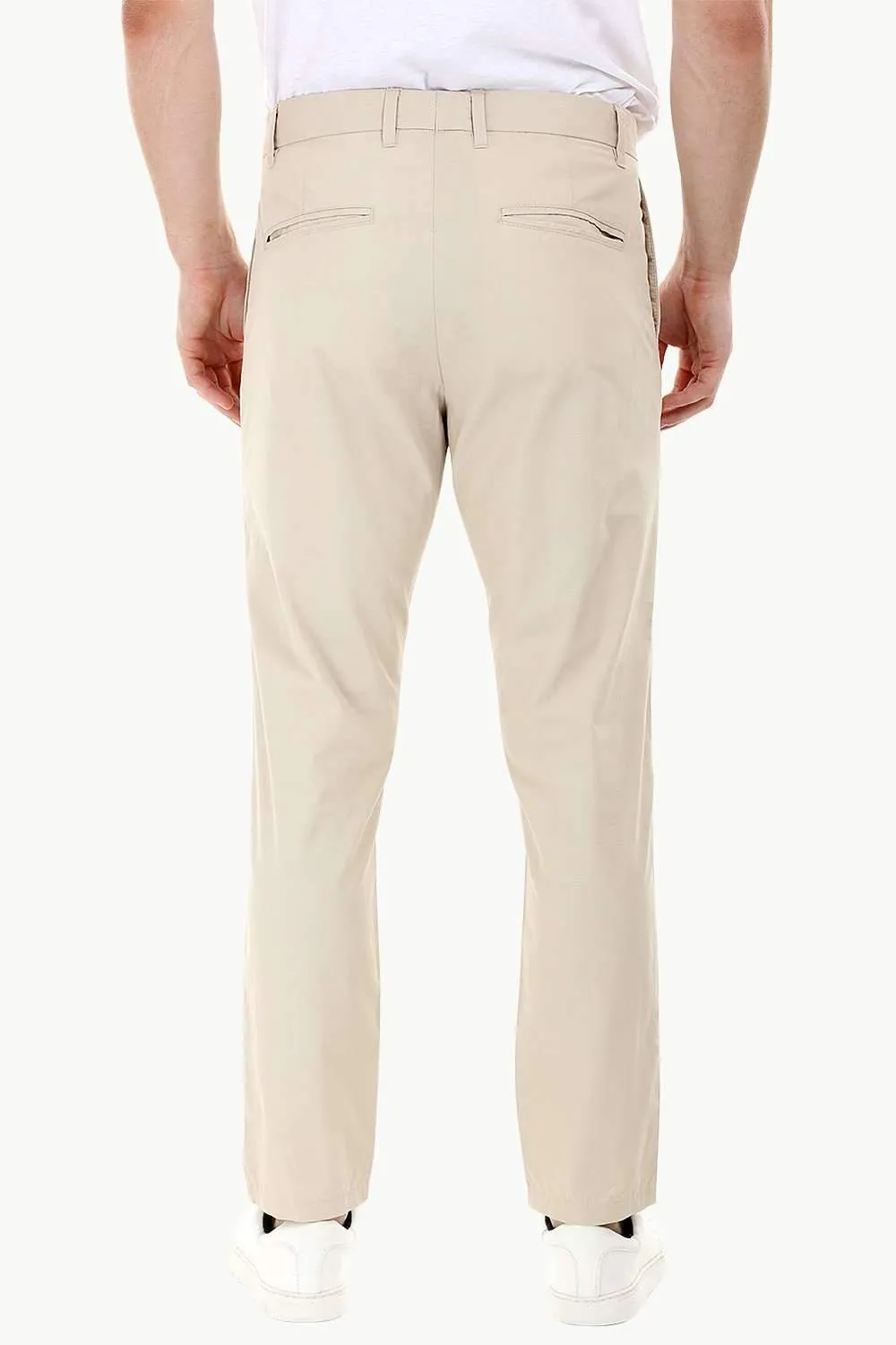 Beige Lightweight Chino Pants