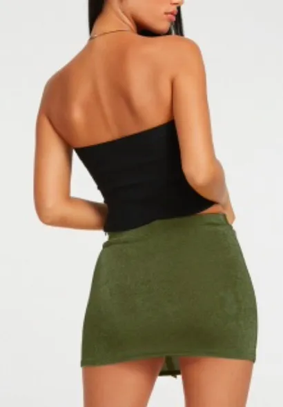 Belted Mini Skirt