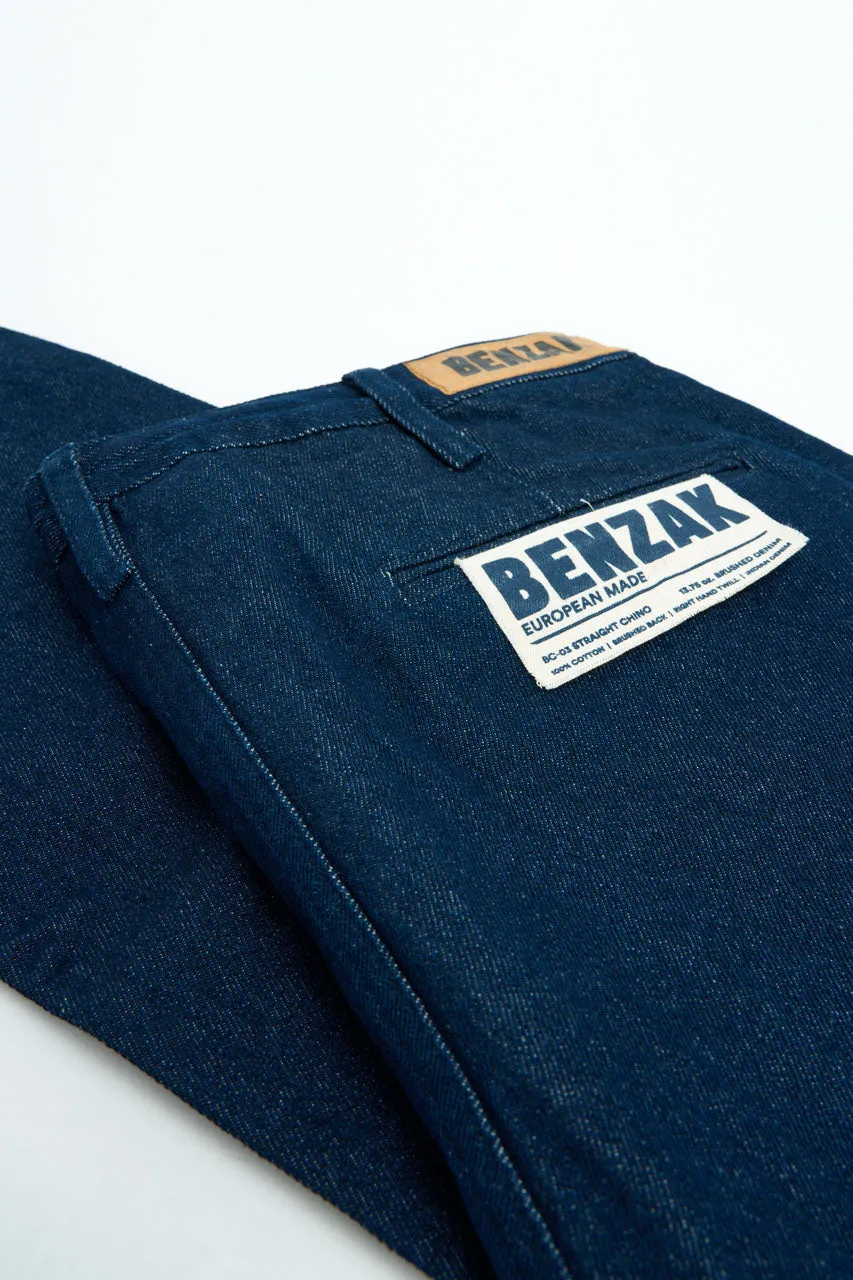 Benzak BC-03 Straight Chinos 13.75oz Brushed Denim