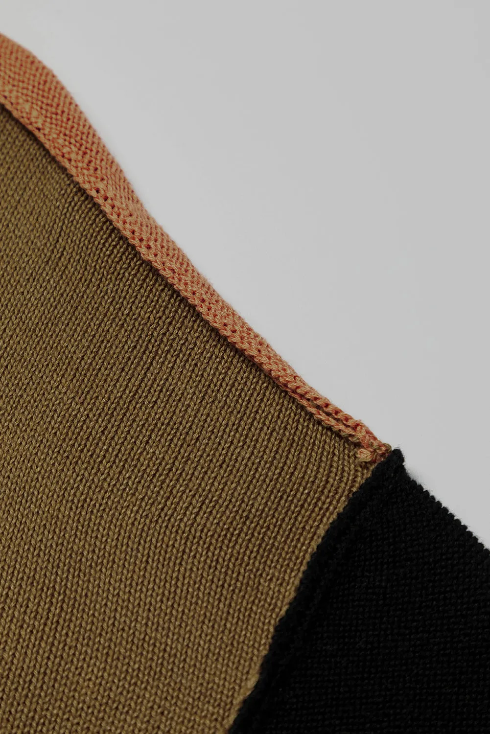 Bishop Sleeve Ribbed Trim Sweater