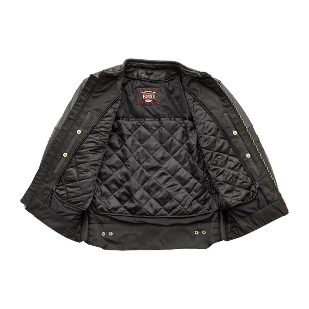 BiTurbo - Men's Leather Motorcycle Jacket - Extreme Biker Leather