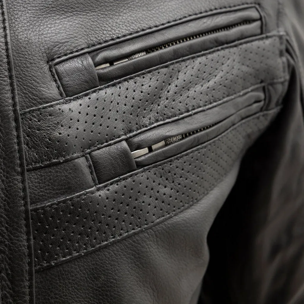 BiTurbo - Men's Leather Motorcycle Jacket - Extreme Biker Leather