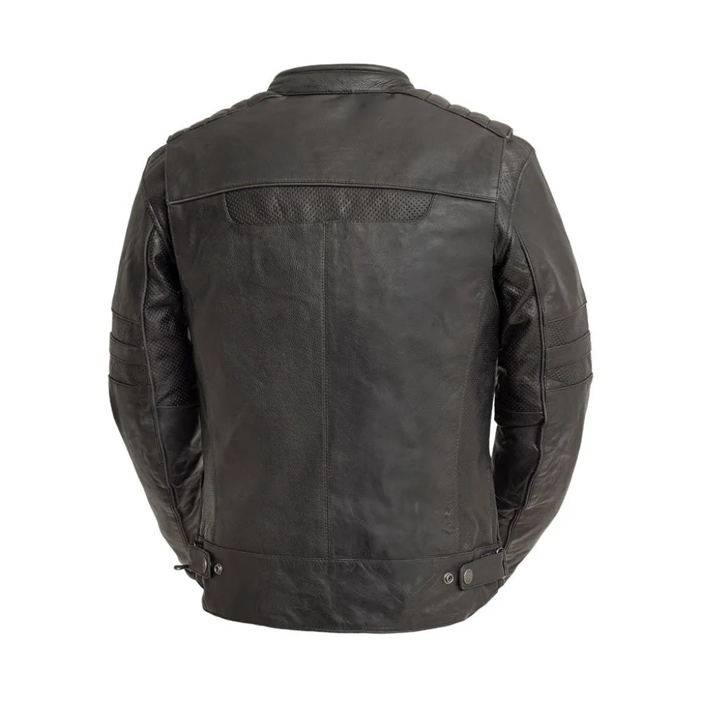 BiTurbo - Men's Leather Motorcycle Jacket - Extreme Biker Leather