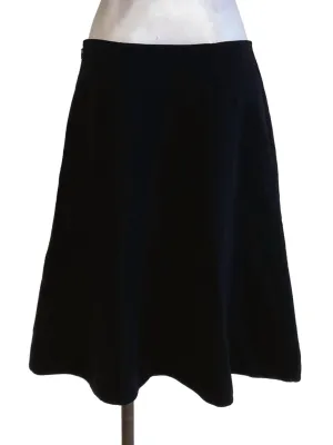 Black A Line Skirt