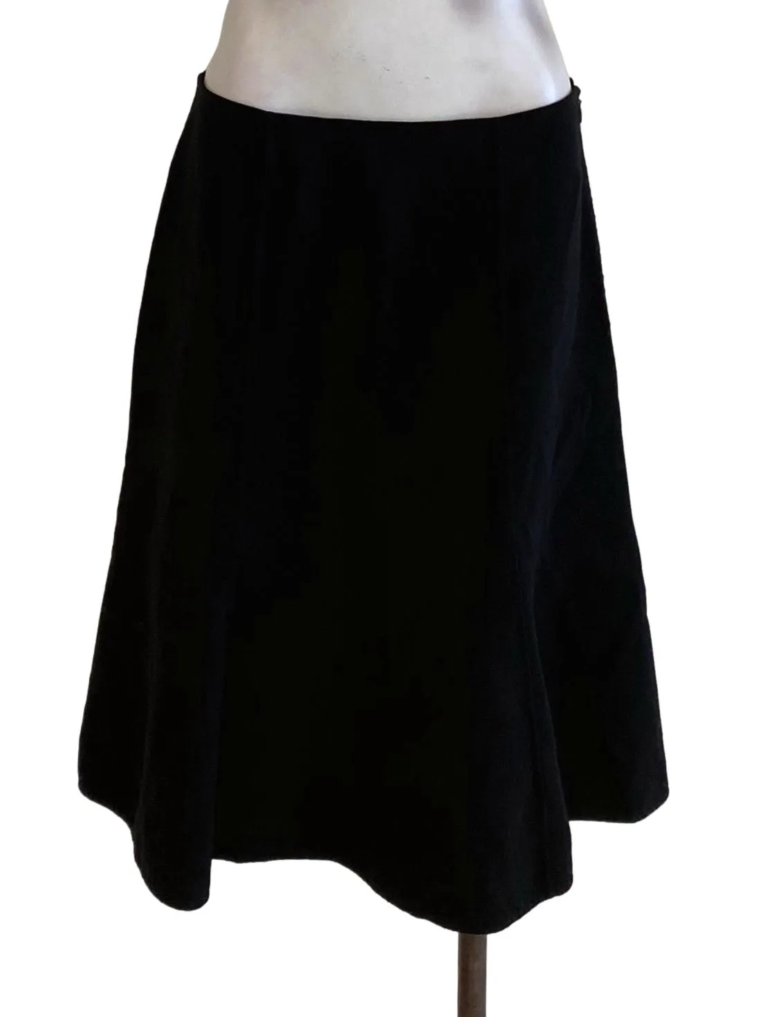 Black A Line Skirt
