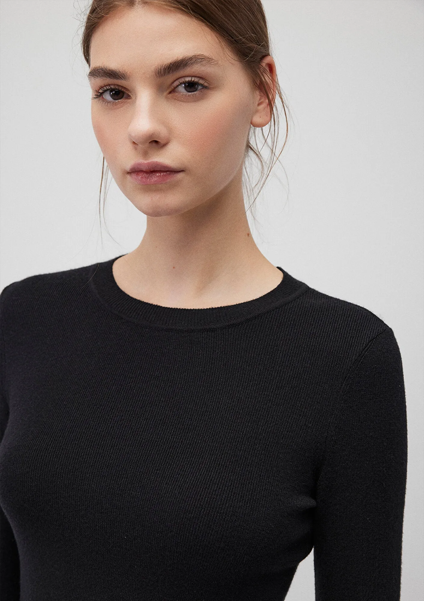 Black Crewneck Sweater