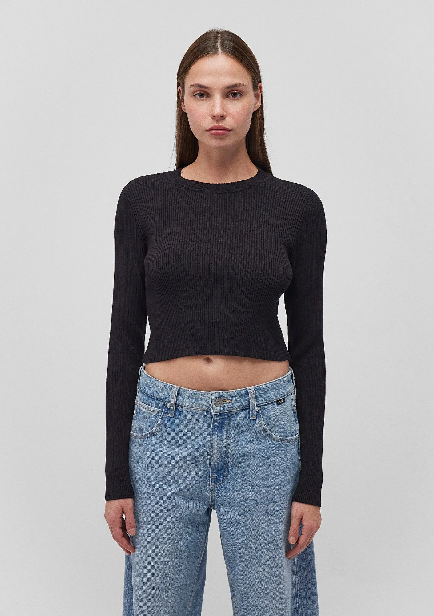 Black Crewneck Sweater