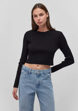 Black Crewneck Sweater