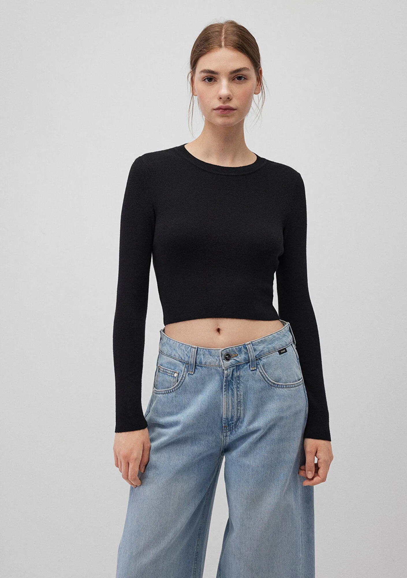 Black Crewneck Sweater