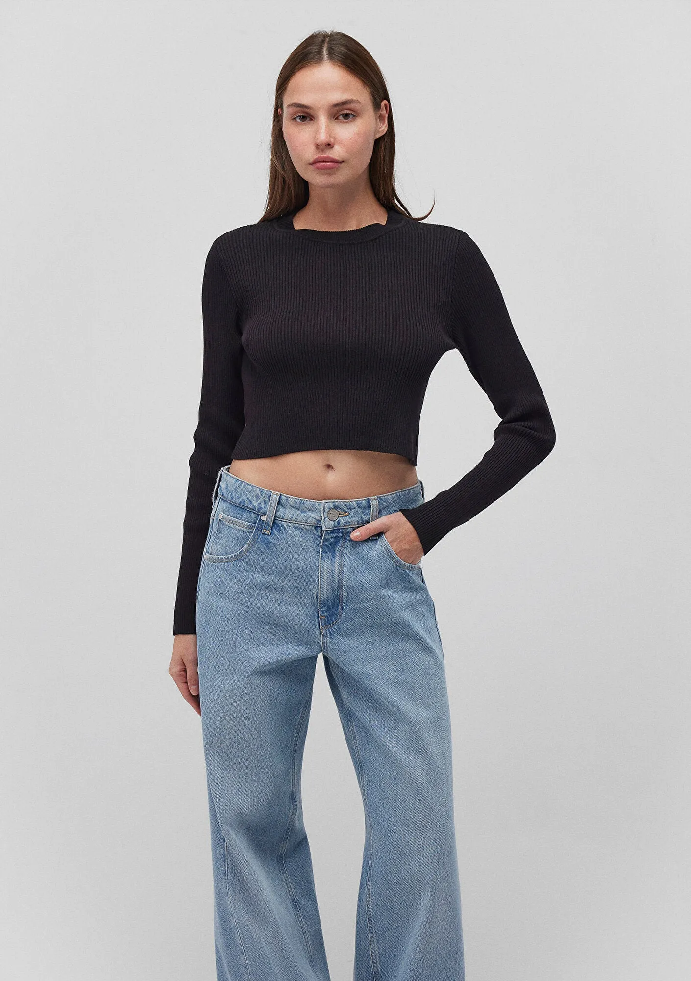 Black Crewneck Sweater