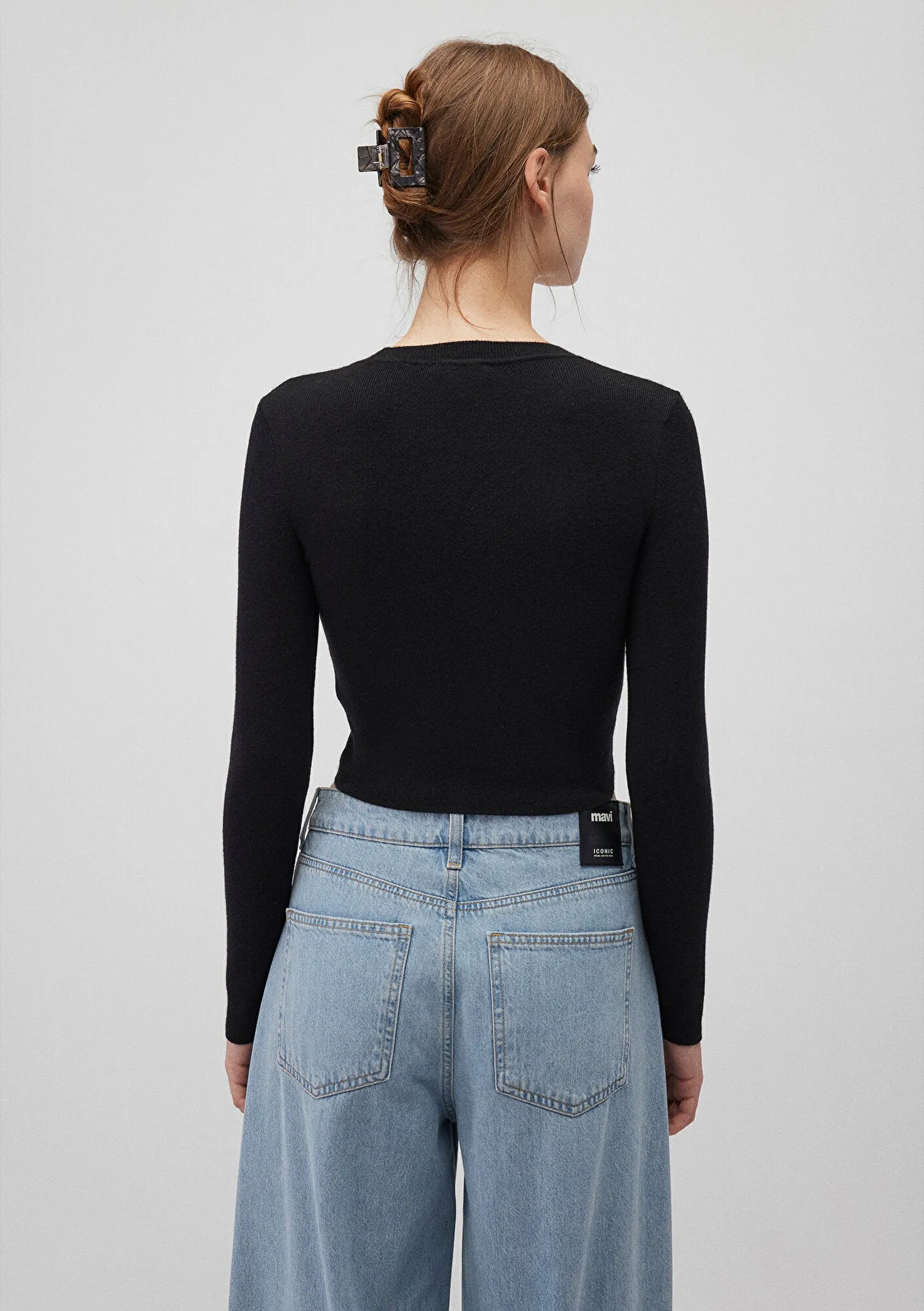Black Crewneck Sweater