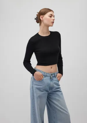 Black Crewneck Sweater