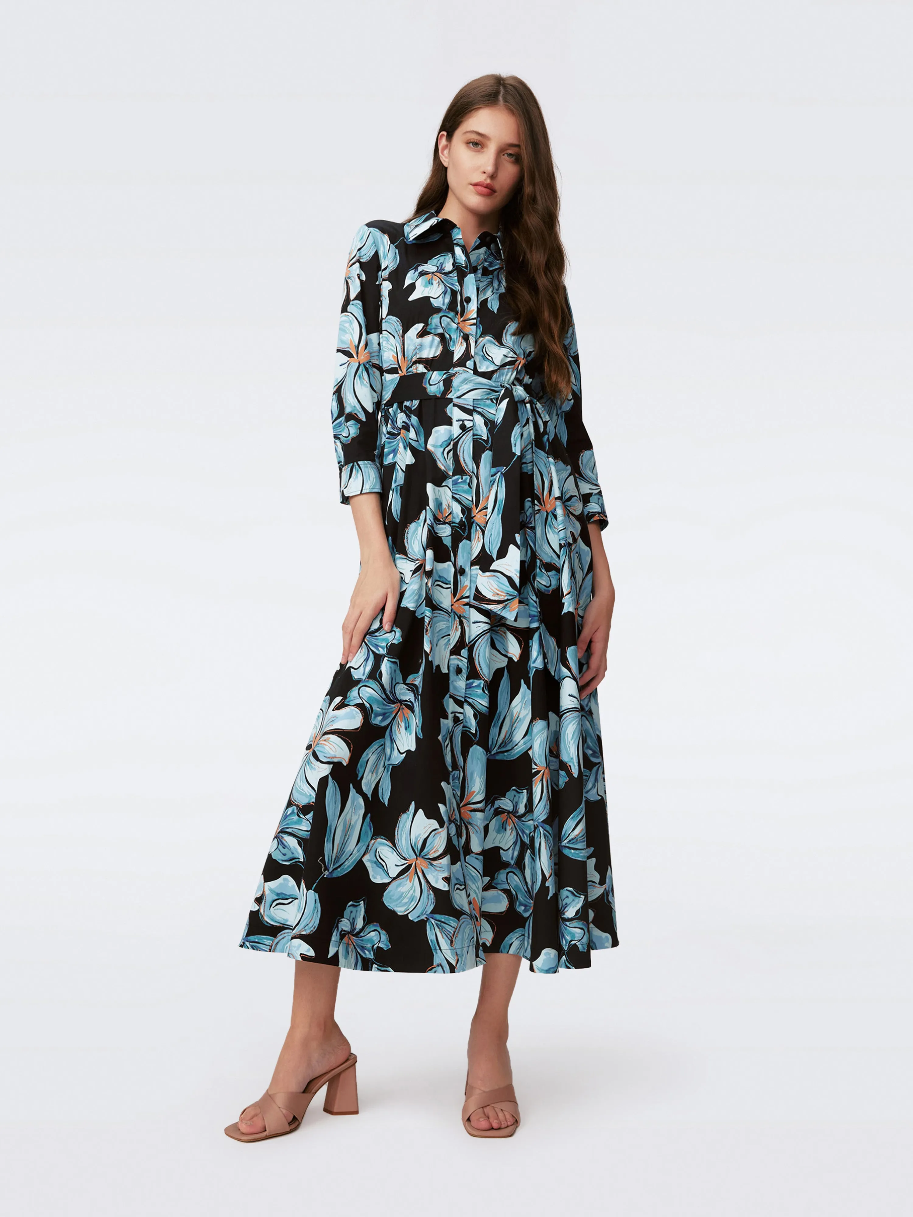 Blaine Cotton Poplin Dress