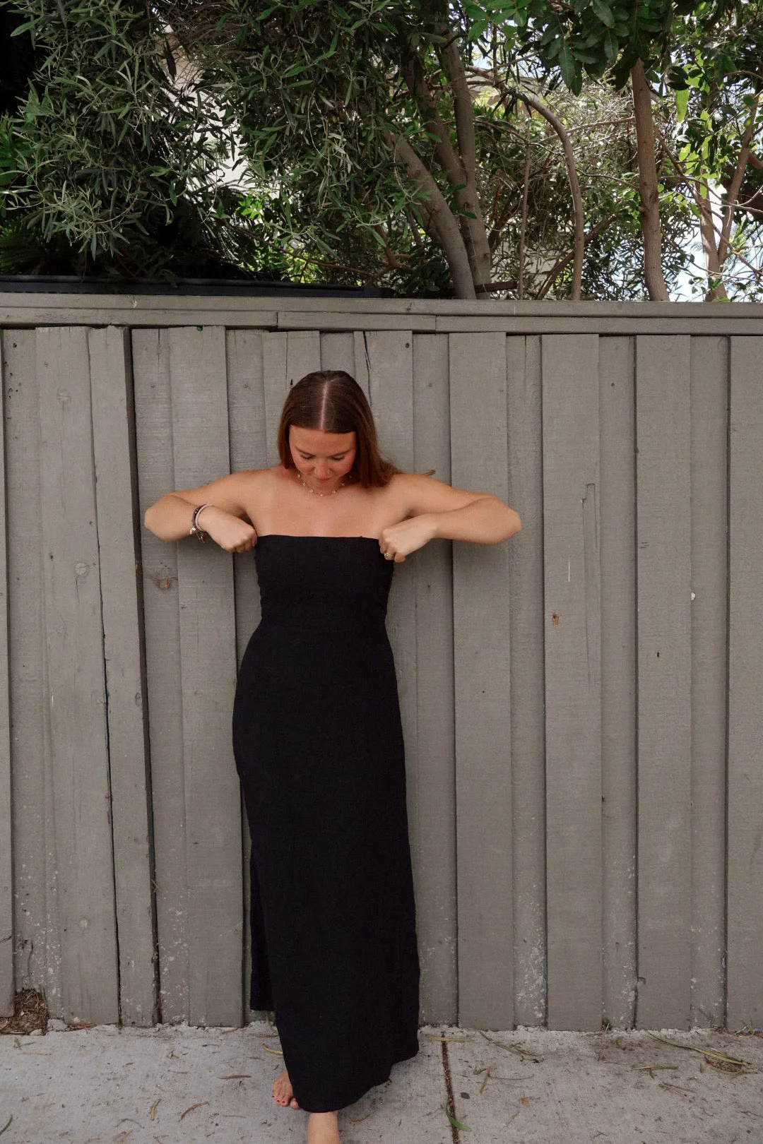 Blair Linen Maxi Dress