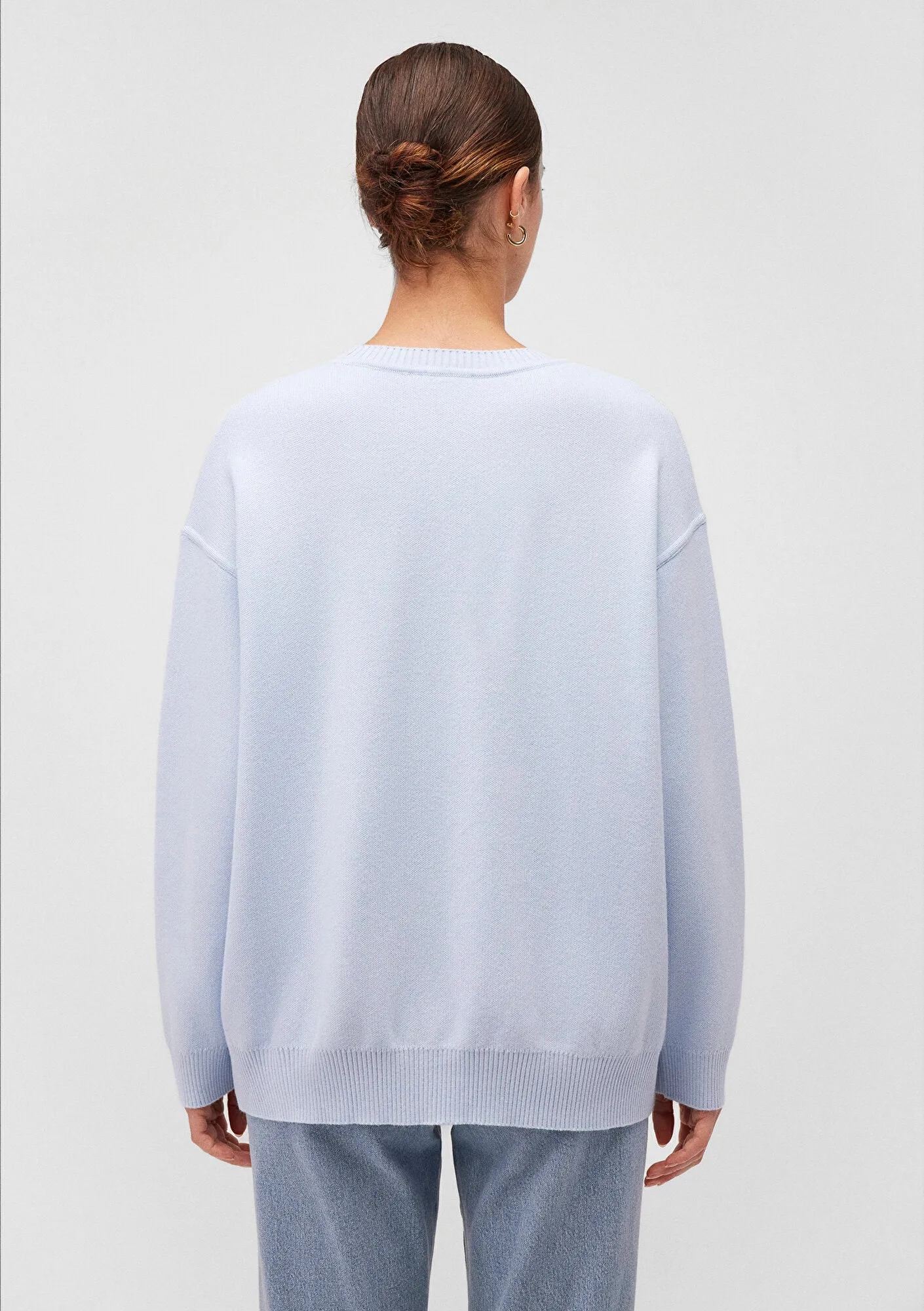 Blue Crewneck Sweater