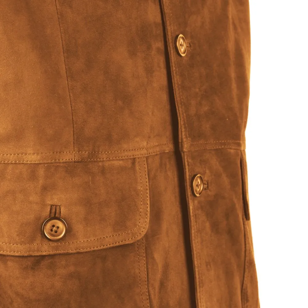 Brown Calfskin Jacket