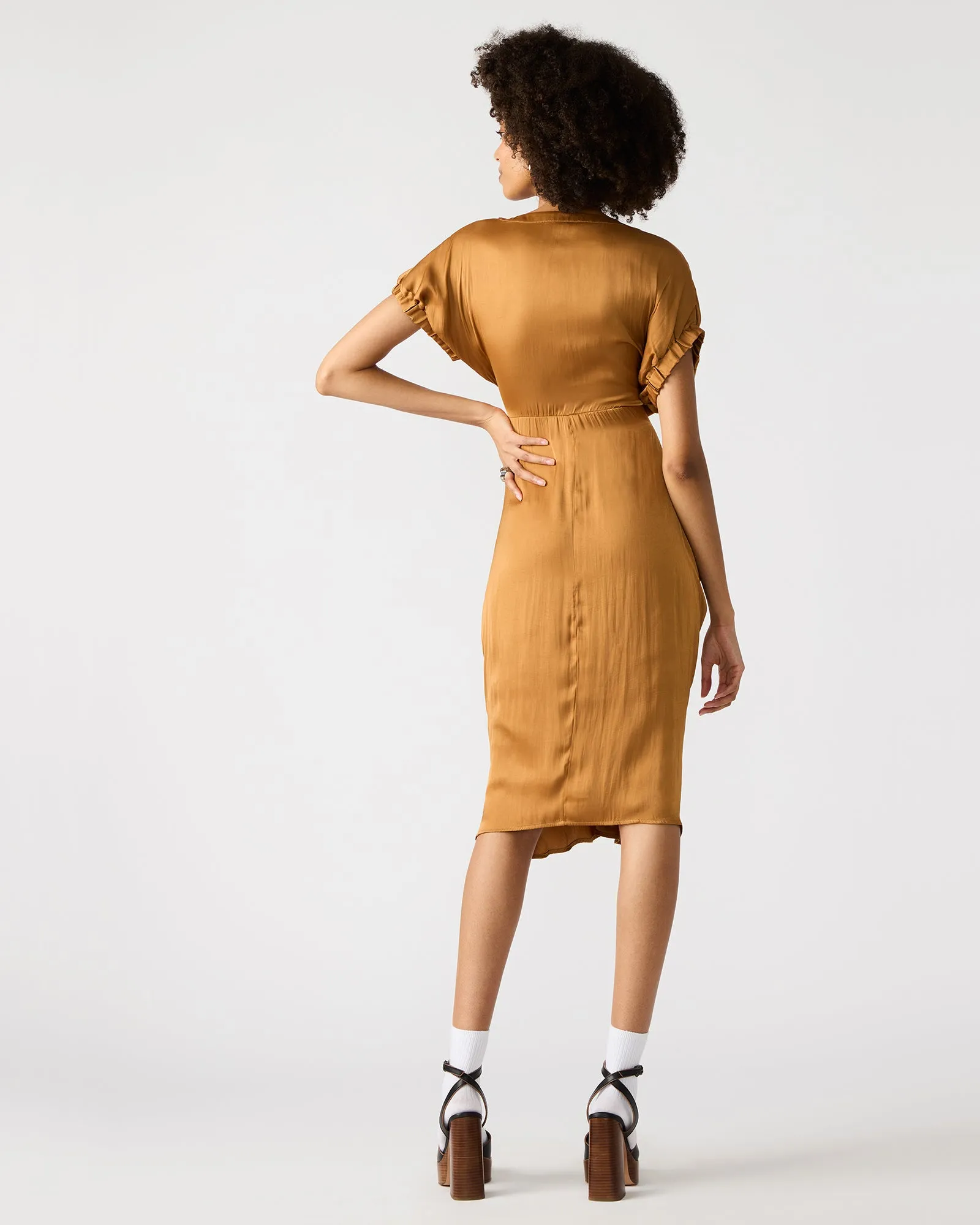 BRUNO DRESS CARAMEL
